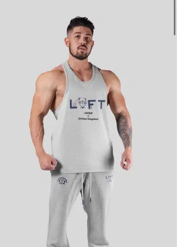 LFT 그레이 탱크탑 XL