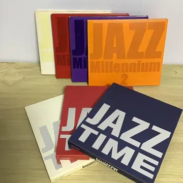 JAZZ CD 세트 7장 + CD 케이스 포함