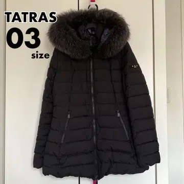 TATRAS 다운 자켓 03 LTA7RB4349 블랙 리버서블