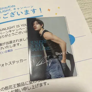 StrayKids 방찬 비오레 BioreUV 스키즈