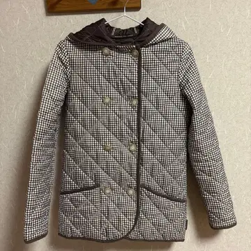 TraditionalWeatherwear 체크 무늬 퀼팅 자켓