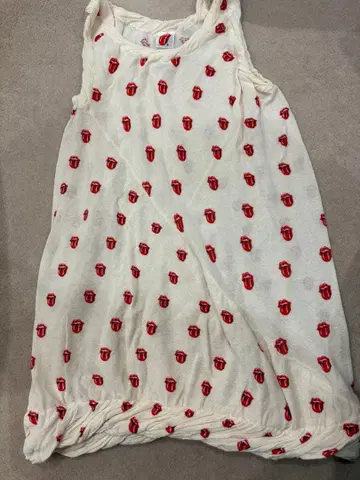 롤링 스톤스 패턴 셔츠