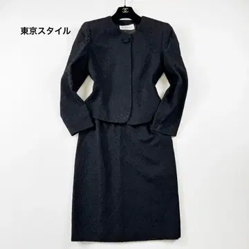 도쿄 스타일 블랙 포멀 스커트 셋업 9 상복 예복 원단 패턴