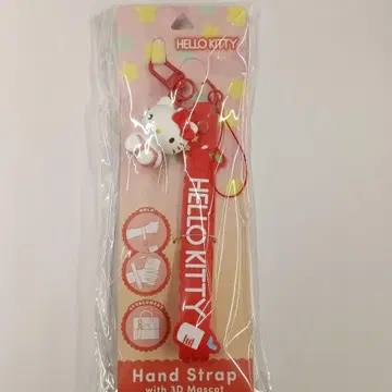 HELLO KITTY 핸드 스트랩 3D 마스코트 포함