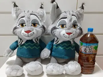 디즈니 주토피아2 FukuFuku V-BIG 봉제 인형 파우버트 2점