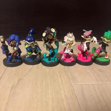 스플래툰 amiibo 6체 세트