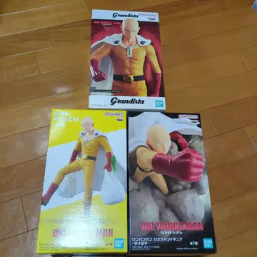 원펀맨 사이타마 피규어 3체 세트