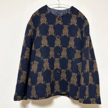 USED 수선했습니다 didizizi BEAR 울 코트