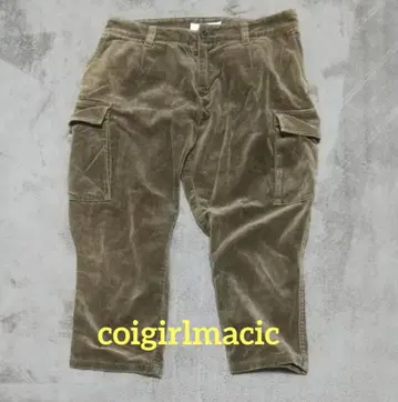 코이걸 매직 7부 기장 8부 기장 벨로아 팬츠