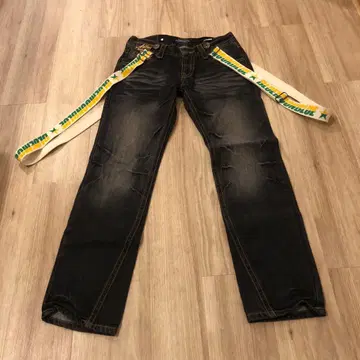 다크 블루 스트레이트 데님 26인치