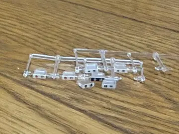 N 게이지 철도 모형 클리어 부품 세트 113계 방향막