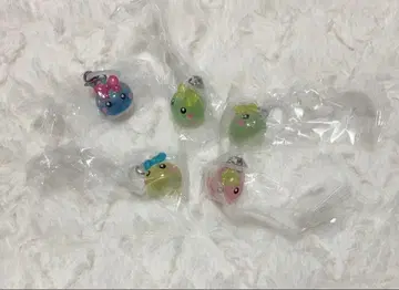 홋페짱 메지루시 액세서리 가챠 파랑 노랑 그린 핑크