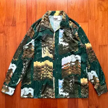 레어 California 70년대 피처 패턴 데드스탁 XL