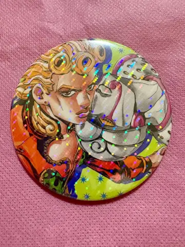 죠죠의 기묘한 모험 캔뱃지 죠르노 레어