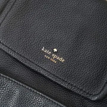 케이트 스페이드 블랙 가죽 백팩