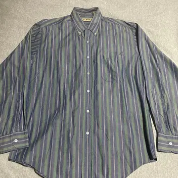 L.L.Bean 스트라이프 패턴 긴팔 셔츠 M 사이즈