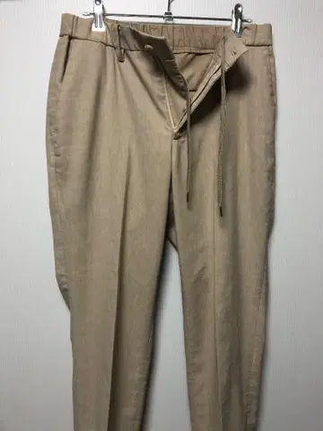 EDIFICE 슬랙스 이지 팬츠 베이지색