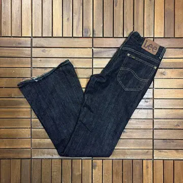 리(Lee) 리(Lee) 04202 플레어 블랙 데님 팬츠