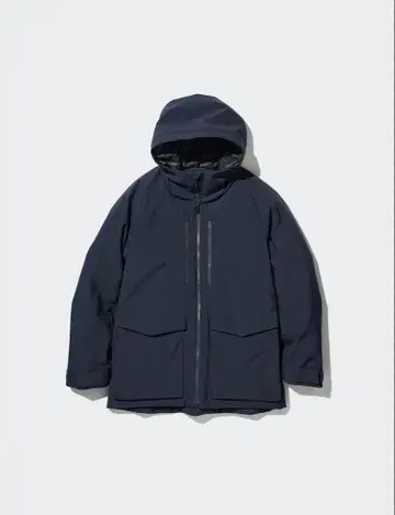 유니클로 하이브리드 다운 파카 (3D 컷)