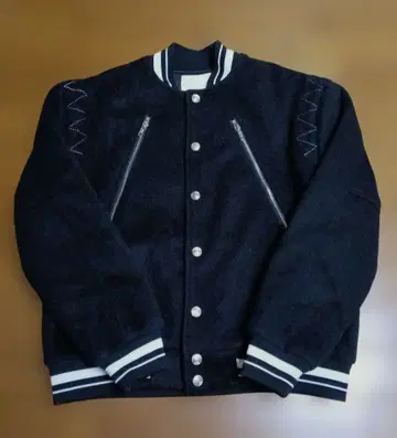 [ 새상품급 ] TAYCO 멜톤 바시티 자켓 사이즈 M