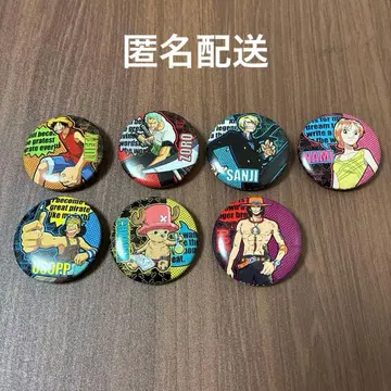 [ ONE PIECE ] 캔뱃지 7개 세트