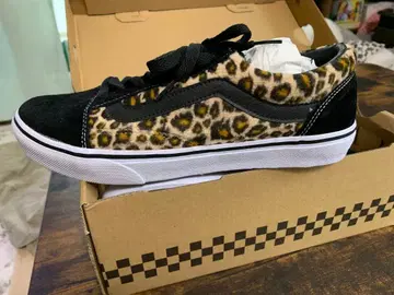반스 vans 레오파드 표범 무늬 올드스쿨 26.5 새상품 레어