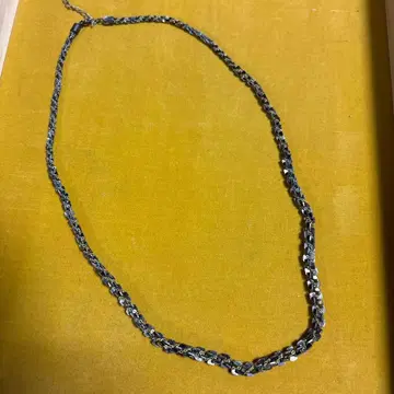 실버 체인 목걸이 카니칸식