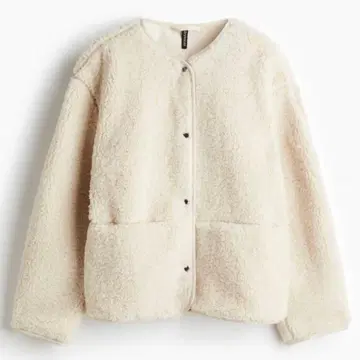 h&m 보아 자켓 테디 자켓