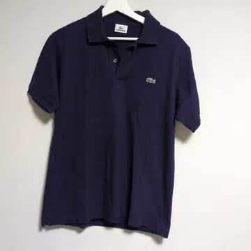 LACOSTE 네이비 피케 셔츠 사이즈 4