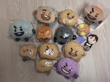 BTS shooky 봉제 인형 세트