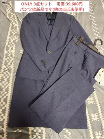 ONLY 네이비 스커트 수트 셋업 3세트