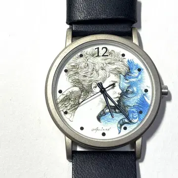 우노 아키라 전시회 AQUIRAX 천사와 악마 당시 손목시계