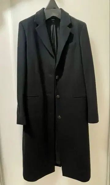 [ 띠어리 ] 롱 코트 블랙