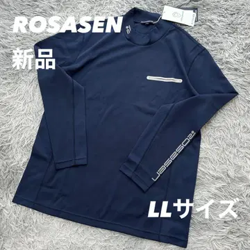 새상품 로사센 모크넥 긴팔 셔츠 가을/겨울 네이비 LL 사이즈