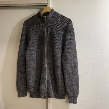 바토너 시그니처 드라이버즈 니트 화이트 블랙 사이즈 2