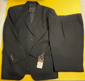 미사용 새상품 택 포함 비즈니스 정장 팬츠 세트 블랙