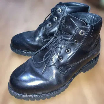 대너 야무힐 25cm 블랙 가죽 부츠