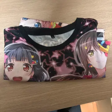 Poppin'Party 풀 그래픽 T셔츠 BanG Dream!