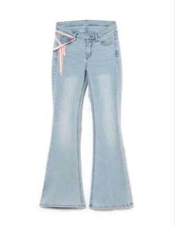 andmary 베이비 리본 데님