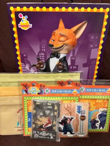 주토피아2 닉 피규어 턱시도 라스트 원상 증정품 포함