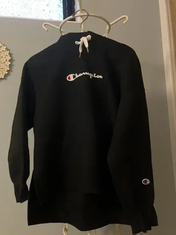 Champion 블랙 맨투맨 세트 새상품급
