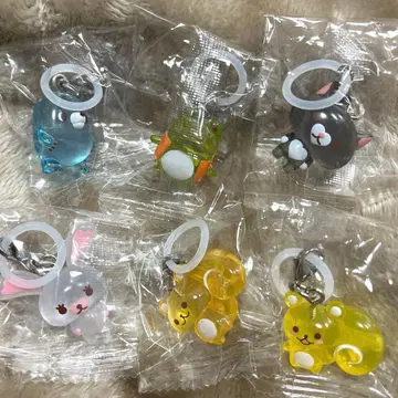 토끼 모피 가챠 메지루시 액세서리 컴플리트 세트