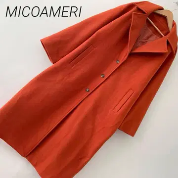 MICOAMERI 미코아메리 롱 코트 오렌지
