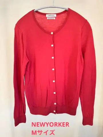 NEWYORKER 여성용 프론트 오픈 니트 이탈리아제 소재