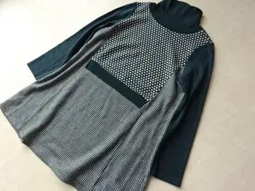 RES RALiQUE 레라릭 세라비 니트 튜닉 터틀넥