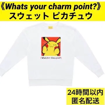 당신의 매력 포인트는? 맨투맨 피카츄/포켓몬