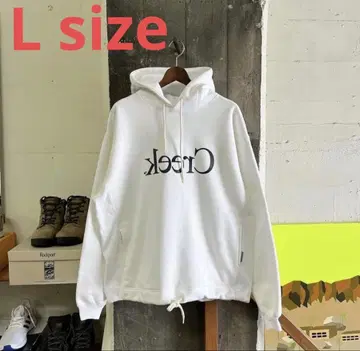 Creek Angler's Device 로고 후디 반전 로고