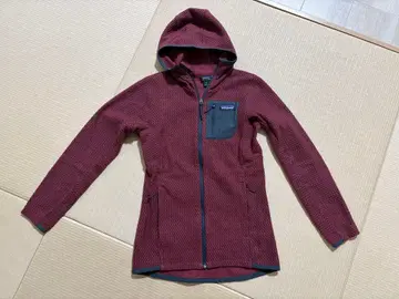patagonia 우먼 R1 에어 풀 지퍼 후디