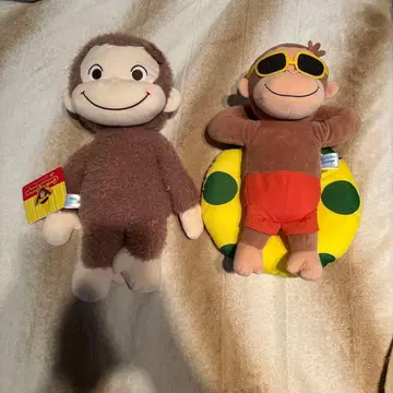 호기심 많은 조지 봉제 인형