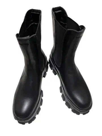 통굽 사이드 고어 부츠